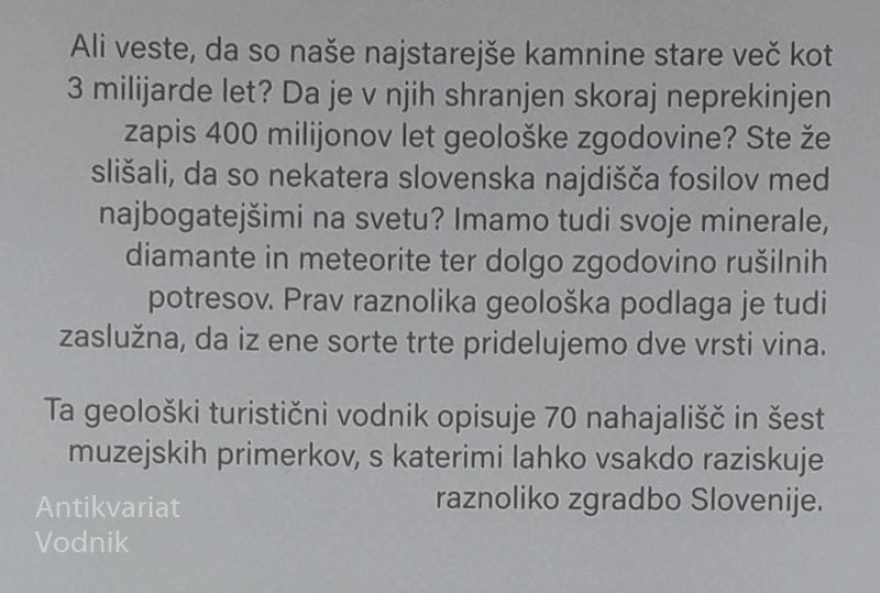 70 GEOLOŠKIH ZANIMIVOSTI SLOVENIJE, več avtorjev