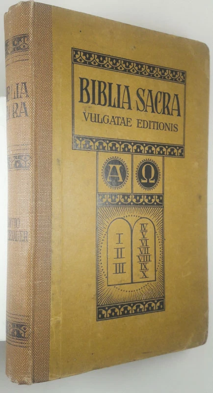 BIBLIA SACRA, VULGATAE EDITIONIS