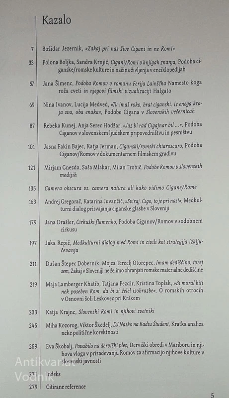 ZAKAJ PRI NAS ŽIVE CIGANI IN NE ROMI, več avtorjev
