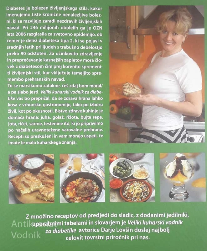 VELIKI KUHARSKI VODNIK ZA DIABETIKE, Darja Lovšin