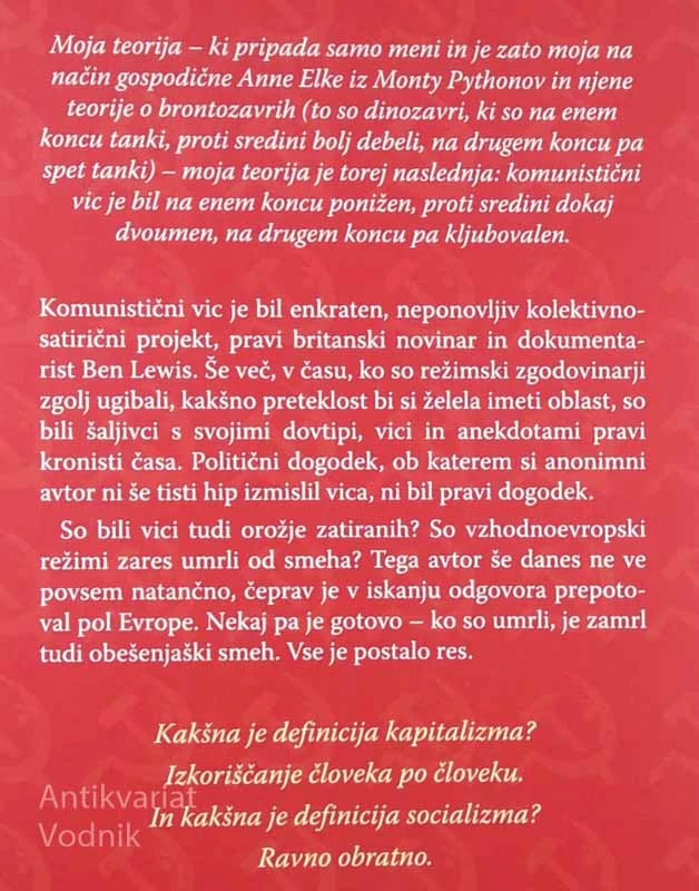 SMEH IN KLADIVO, Ben Lewis