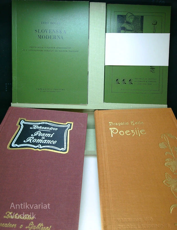 PRVENCI SLOVENSKE MODERNE (manjka ČAŠA OPOJNOSTI)