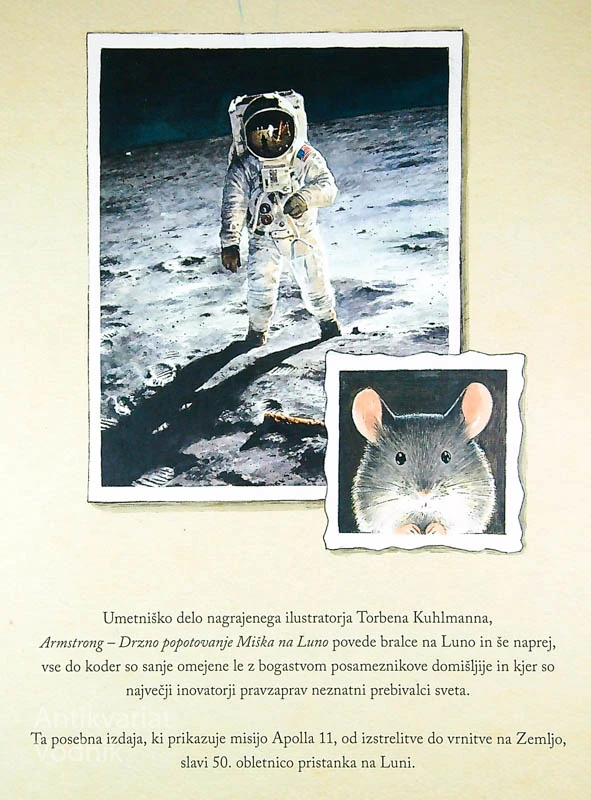 ARMSTRONG; DRZNO POTOVANJE MIŠKA NA LUNO, Torben Kuhlmann