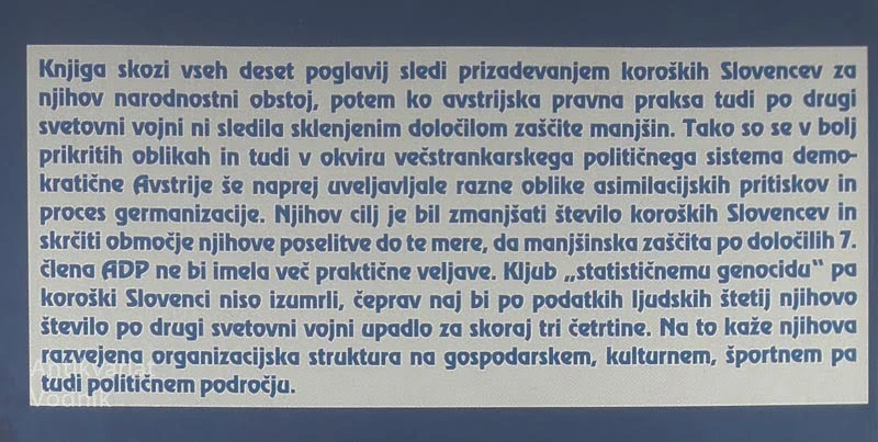 PRIZADEVANJA KOROŠKIH SLOVENCEV ZA NARODNOSTNI OBSTOJ PO DRUGI SVETOVNI VOJNI, Matjaž Klemenčič in Vladimir Klemenčič