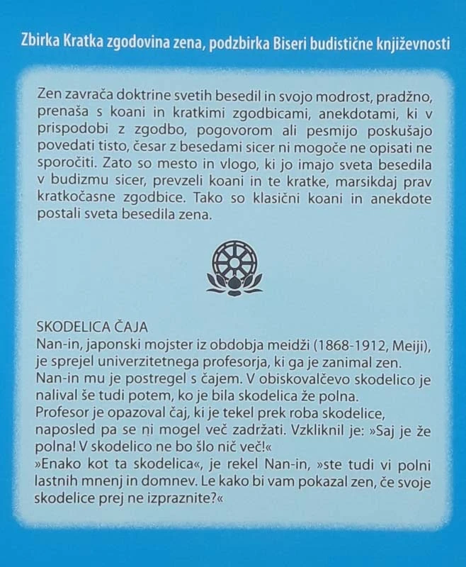 NAŠ UM JE BUDA; Klasični zenovski koani in anekdote