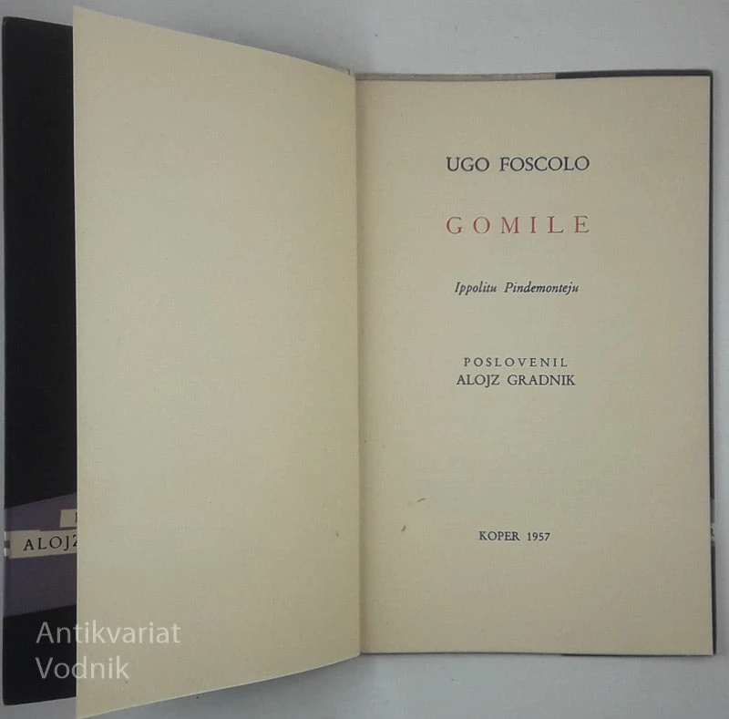 GOMILE, Ugo Foscolo