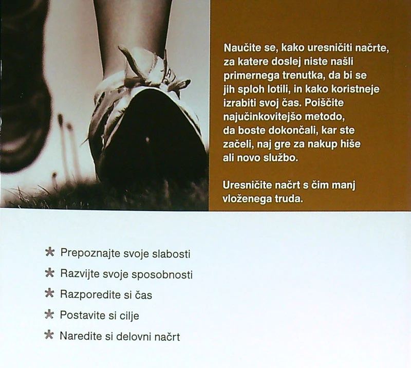 USPEŠNO IN UČINKOVITO DO CILJA, Ann Jackman