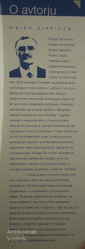 ČEZ MORJE V POZABO, Marko Sjekloča