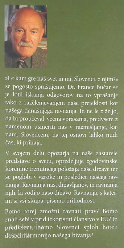 PORUŠENA HARMONIJA SVETA, France Bučar