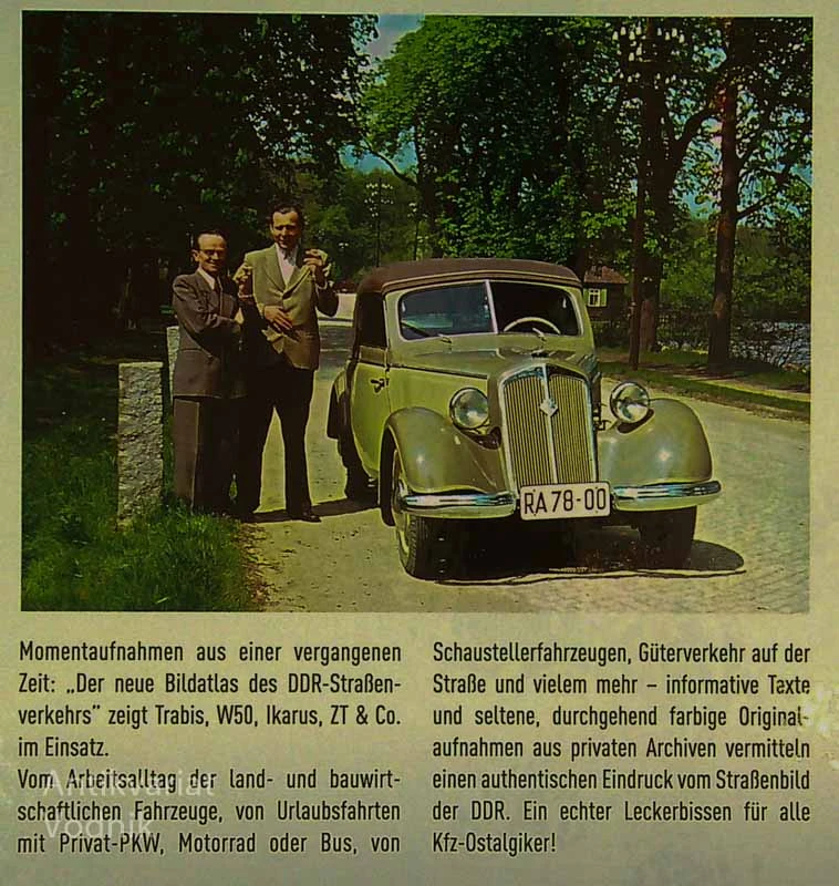 DER NEUE BILDATLAS DES DDR STRAßENVERKEHRS, Uwe Miethe