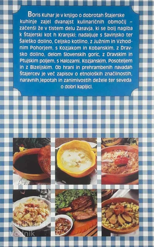 ŠTAJERSKA KUHINJA, Boris Kuhar
