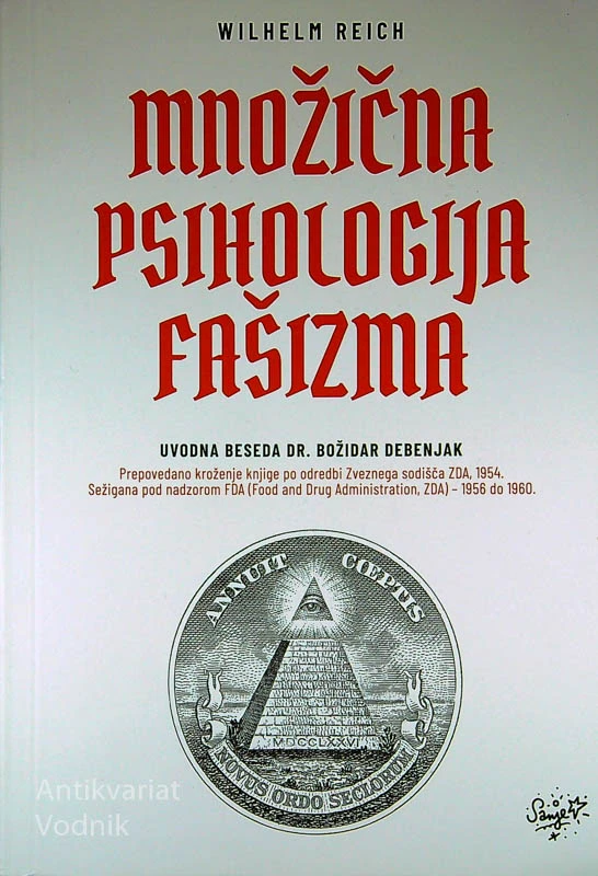 MNOŽIČNA PSIHOLOGIJA FAŠIZMA, Wilhelm Reich