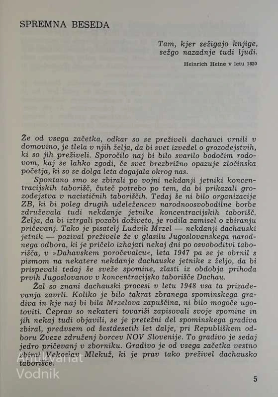 DACHAU (MONOGRAFIJA O KONCENTRACIJSKEM TABORIŠČU)