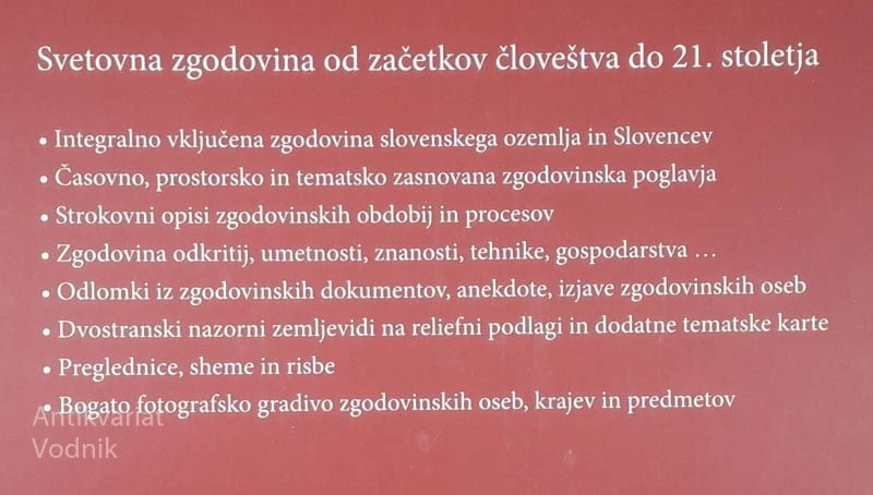 ZGODOVINSKI ATLAS SVETA; OD PRAZGODOVINE DO 21. STOLETJA