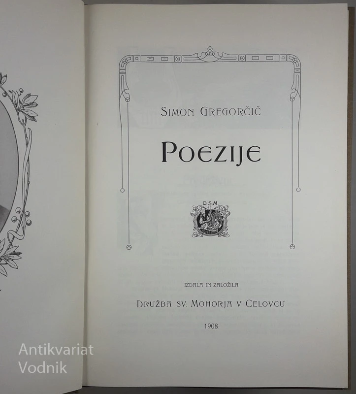 POEZIJE, Simon Gregorčič