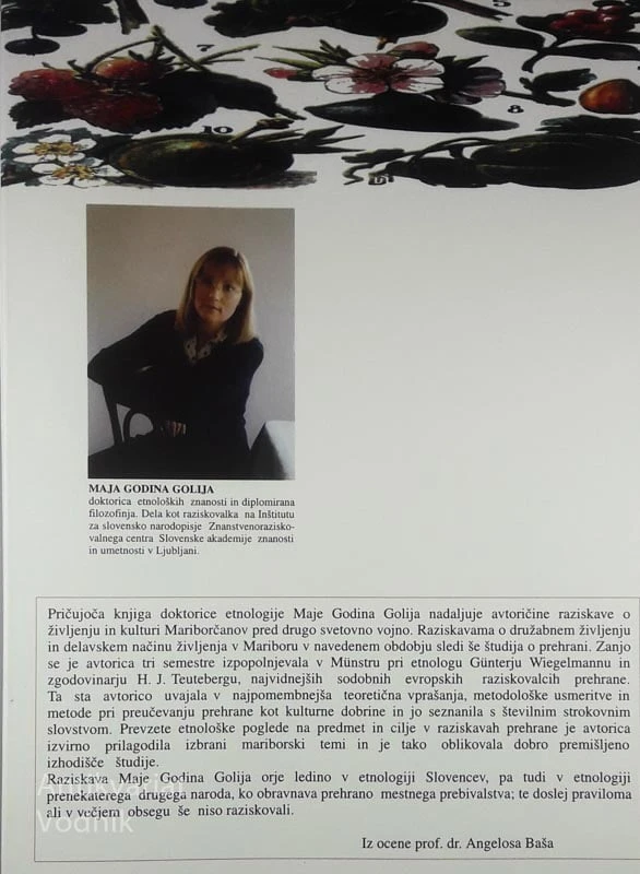 PREHRANA V MARIBORU V DVAJSETIH IN TRIDESETIH LETIH 20. STOLETJA, Maja Godina Golija