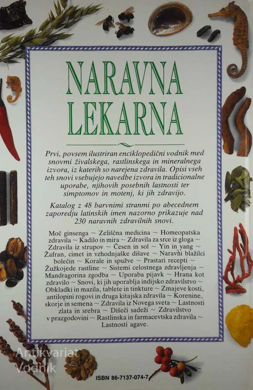 NARAVNA LEKARNA, M. Polunin in C. Robbins