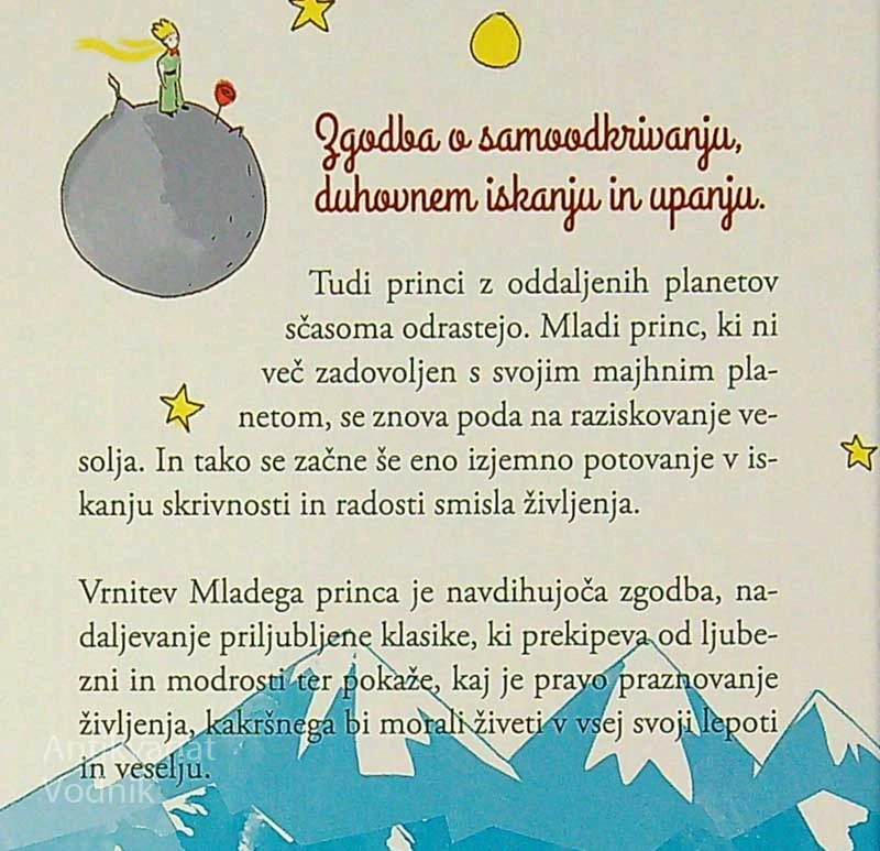 VRNITEV MLADEGA PRINCA, Alejandro G. Roemmers