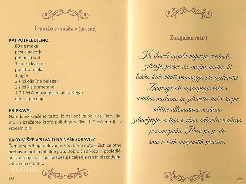 RECEPTI IZ DOMAČE LEKARNE, KI JIH PRIPOROČA DR. SMILJANIČ, D. Smiljanič in M. Pal