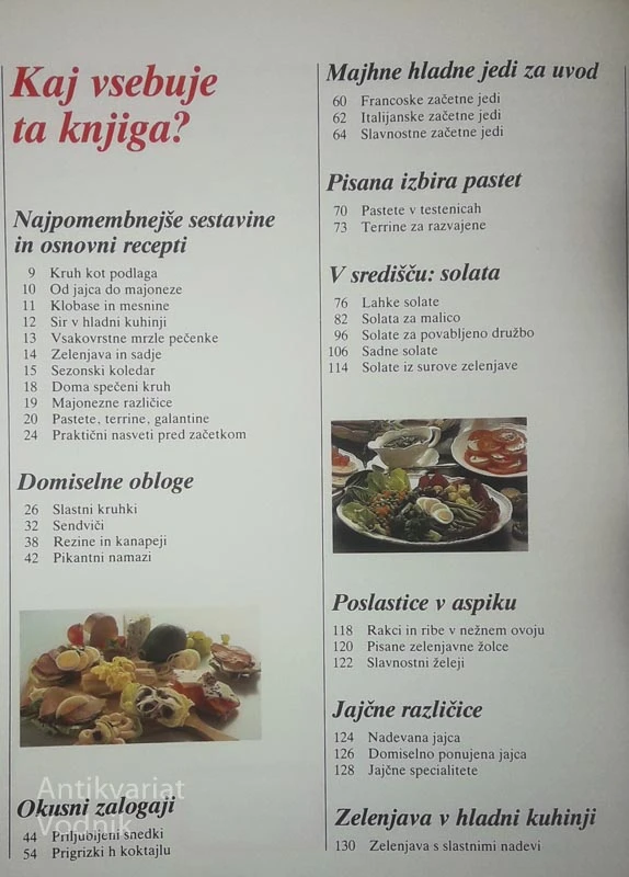 VELIKA KUHARSKA KNJIGA; HLADNE JEDI, več avtorjev