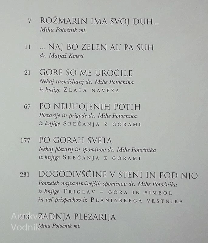 POSUŠENI ROŽMARIN, Miha Potočnik