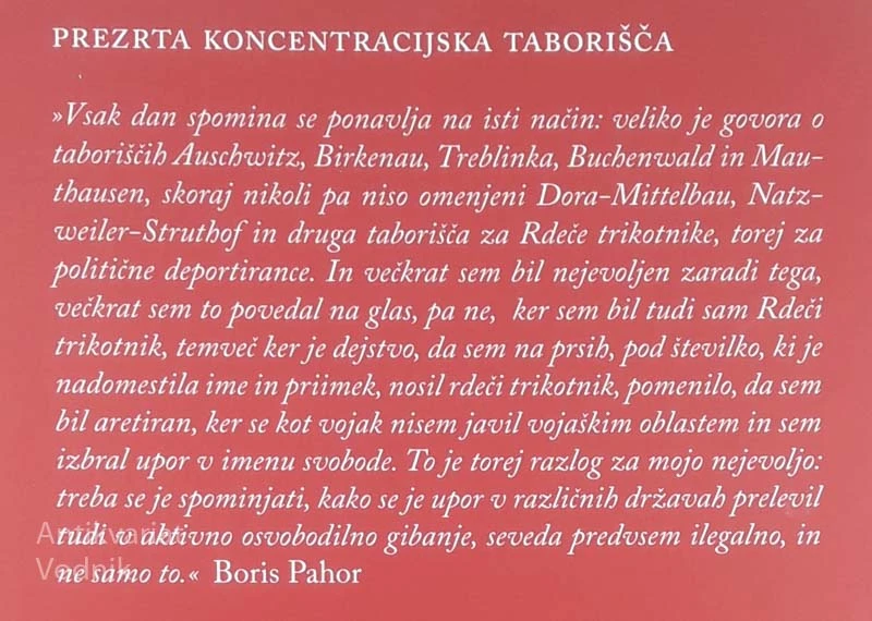 RDEČI TRIKOTNIK, Boris Pahor