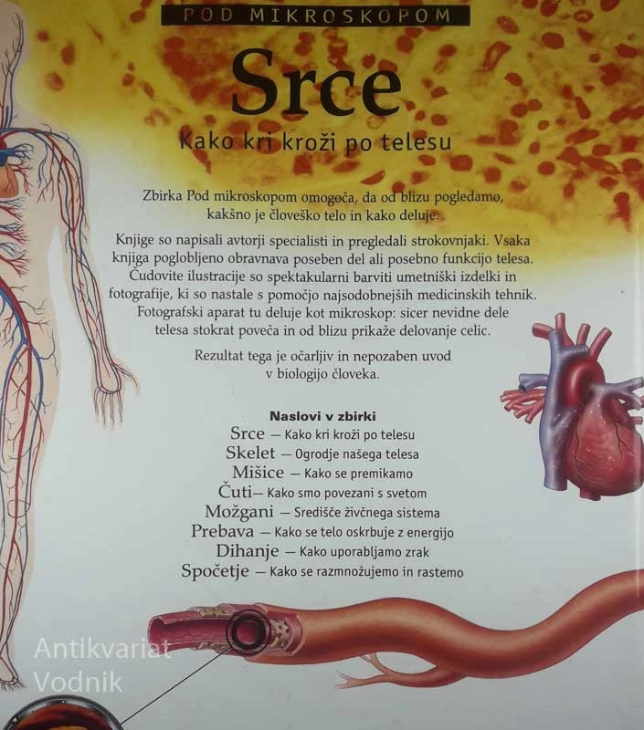 SRCE; KAKO KRI KROŽI PO TELESU, Richard Walker