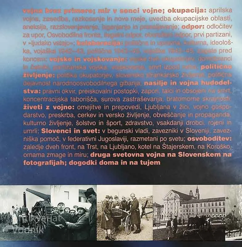 PODOBE IZ ŽIVLJENJA SLOVENCEV V DRUGI SVETOVNI VOJNI, več avtorjev