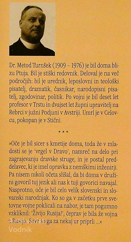 BOŽJA POTA ZA SINA IN DRUGE KRATKE ZGODBE, Metod Turnšek