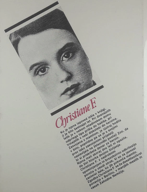 MI, OTROCI S POSTAJE ZOO, Christiane F.
