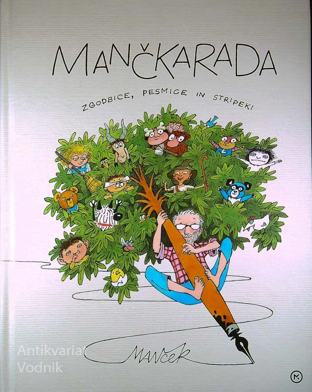 MANČKARADA; ZGODBE, PESMICE IN STRIPEKI, Marjan Manček