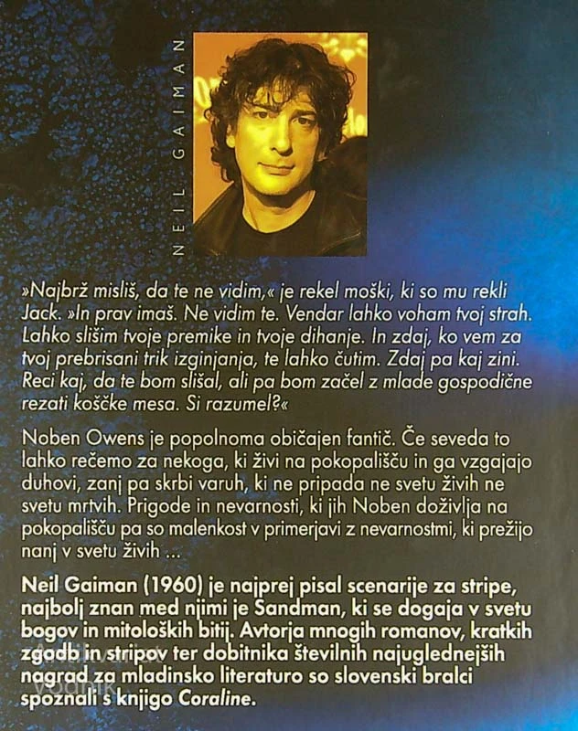 POKOPALIŠKA KNJIGA, Neil Gaiman
