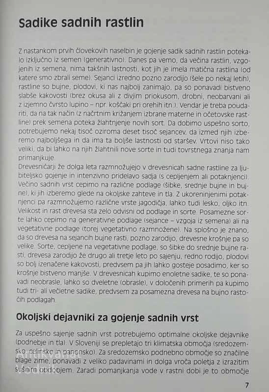 REZ SADNIH RASTLIN, Franci Štampar