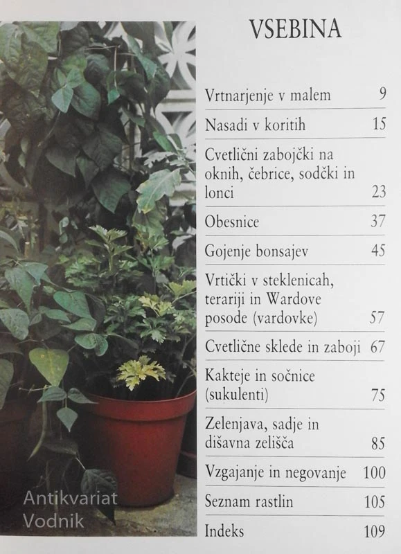 MINIATURNI VRTIČI, Sheila Howarth, prevedla Nada Kuzmin