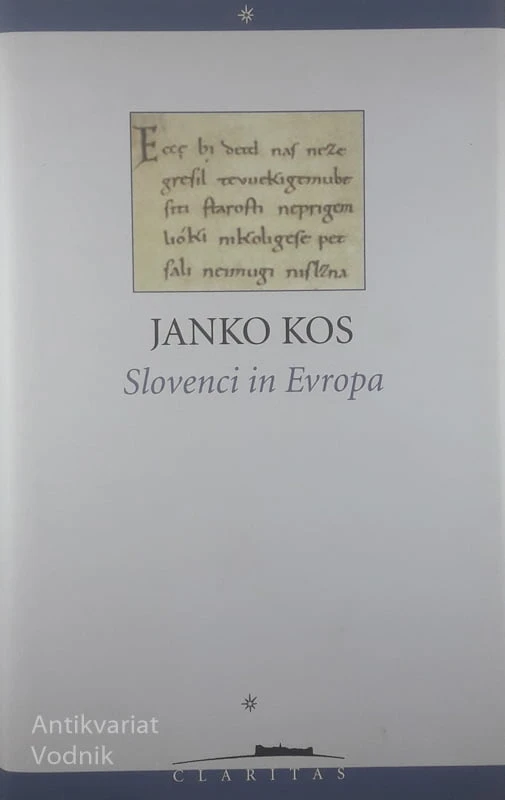 SLOVENCI IN EVROPA, Janko Kos