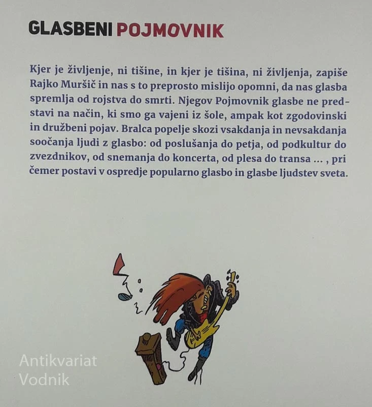 GLASBENI POJMOVNIK ZA MLADE, Rajko Muršič