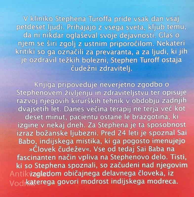 DUHOVNI KIRURG, Stephen Turoff