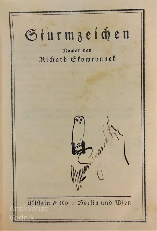 STURMZEICHEN, Roman von Richard Slowronnet