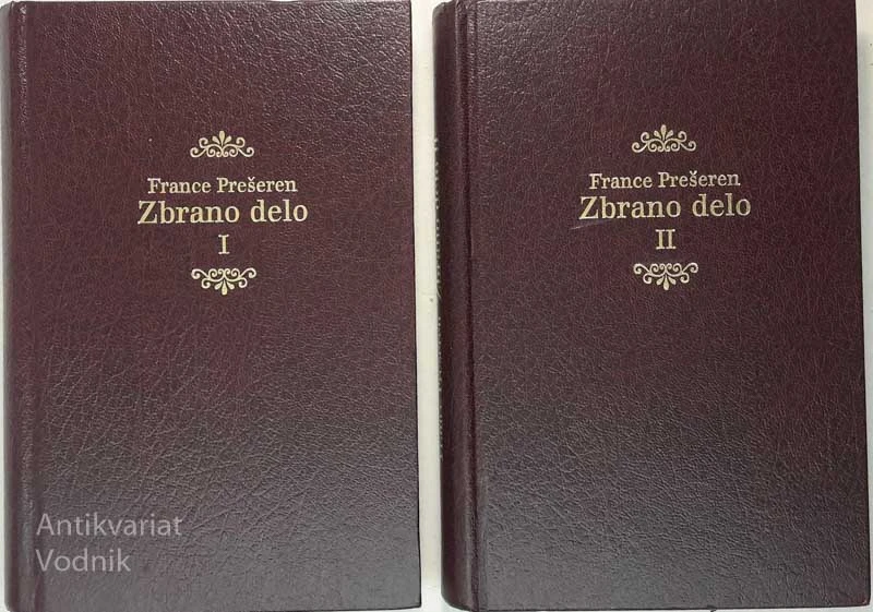 ZBRANO DELO I,II France Prešeren