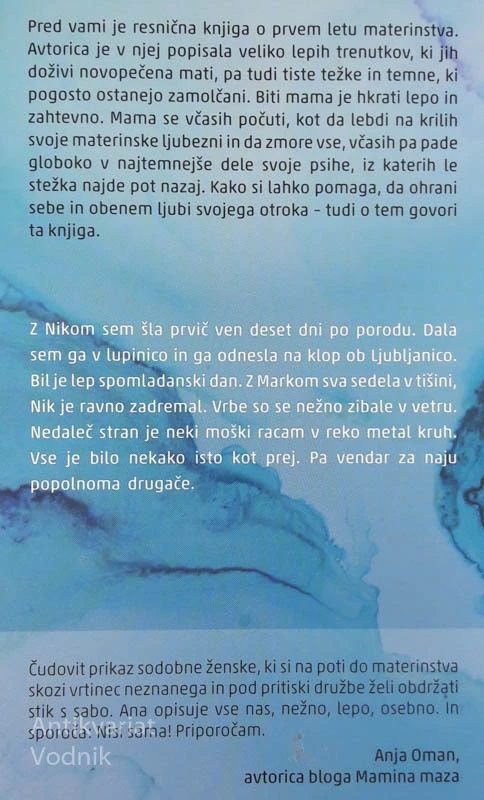PRVO LETO MAMA, Ana Rozman