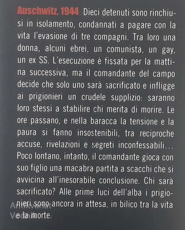 BLOCCO 11, IL BAMBINO NAZISTA, Piero Degli Antoni