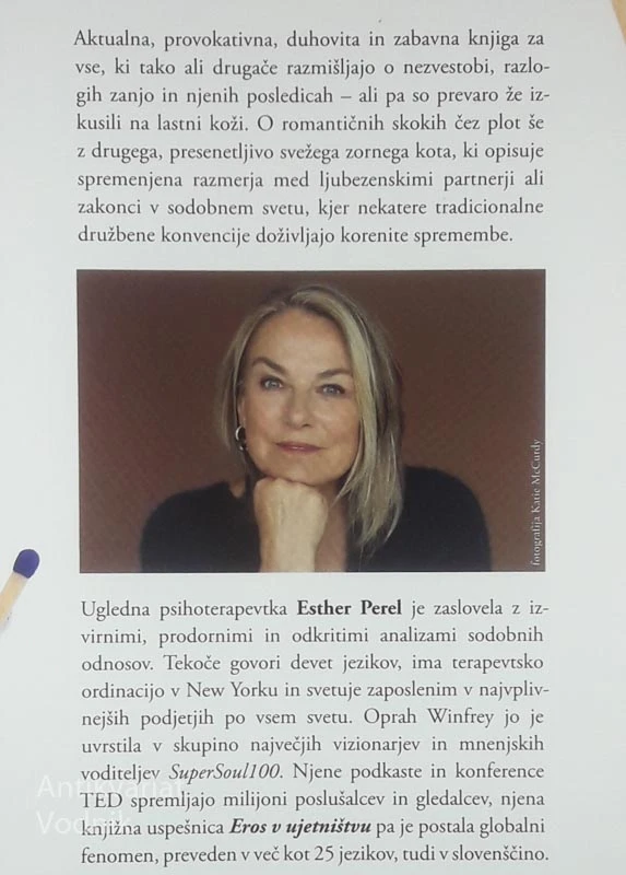 NEZVESTOBA DO GROBA; O SKOKIH ČEZ PLOT MALO DRUGAČE, Esther Perel