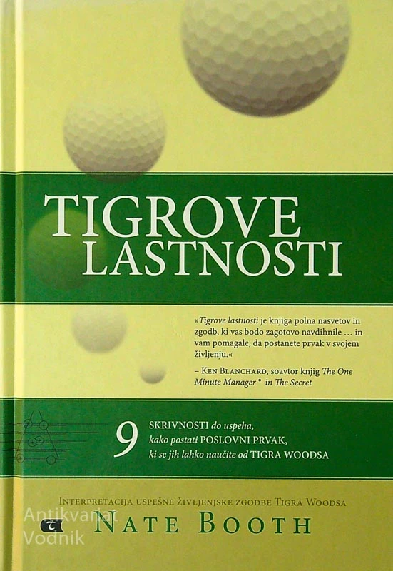 TIGROVE LASTNOSTI, Nate Booth