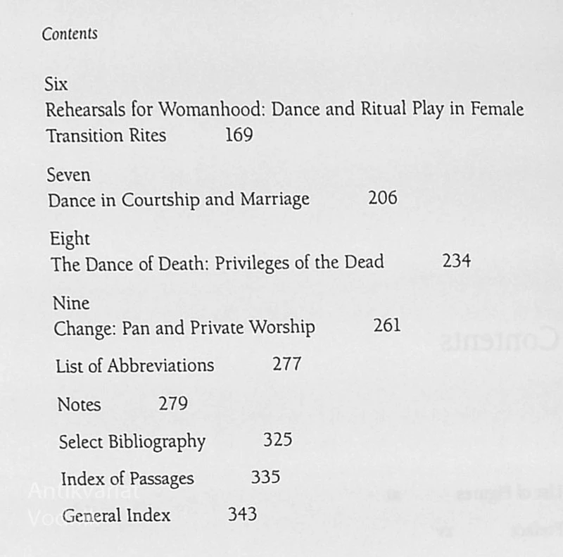 DANCE AND RITUAL PLAY IN GREEK RELIGION, Steven H. Lonsdale
