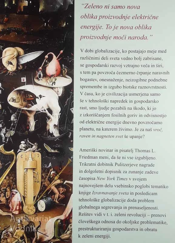 VROČ RAVEN IN NAGNETEN SVET, Thomas L. Friedman