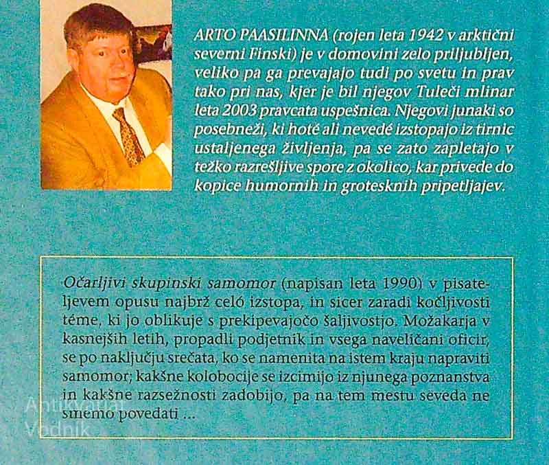 OČARLJIVI SKUPINSKI SAMOMOR, Arto Passilinna