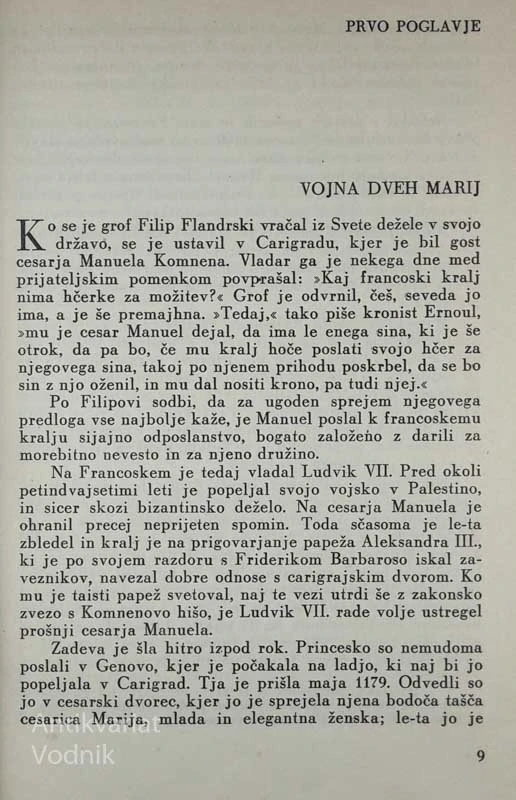 ZATON BIZANCA, Gerard Walter