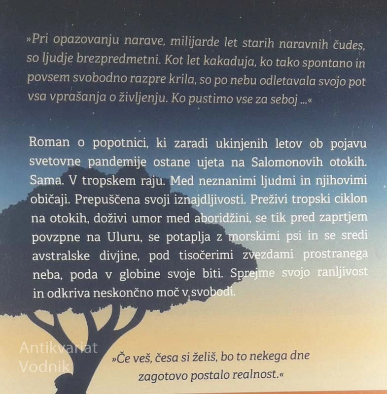 UJETA V SVOBODI, Anja Kovačič