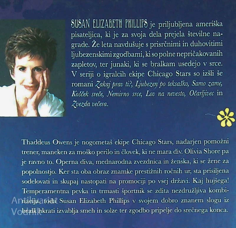 V VRTINCU ZVEZD, Susan Elizabeth Phillips