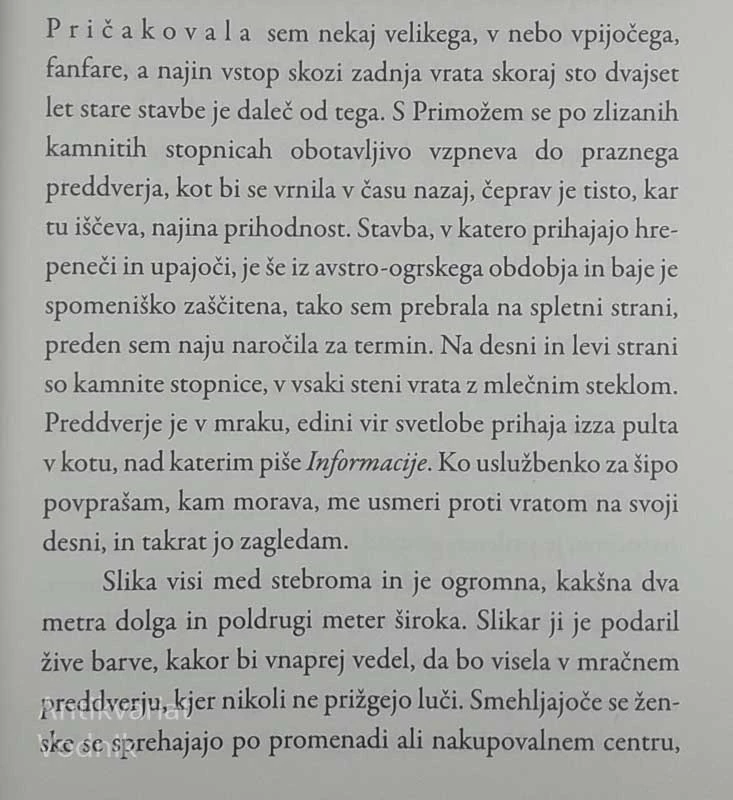 PRIČAKOVANJA, Anja Mugerli